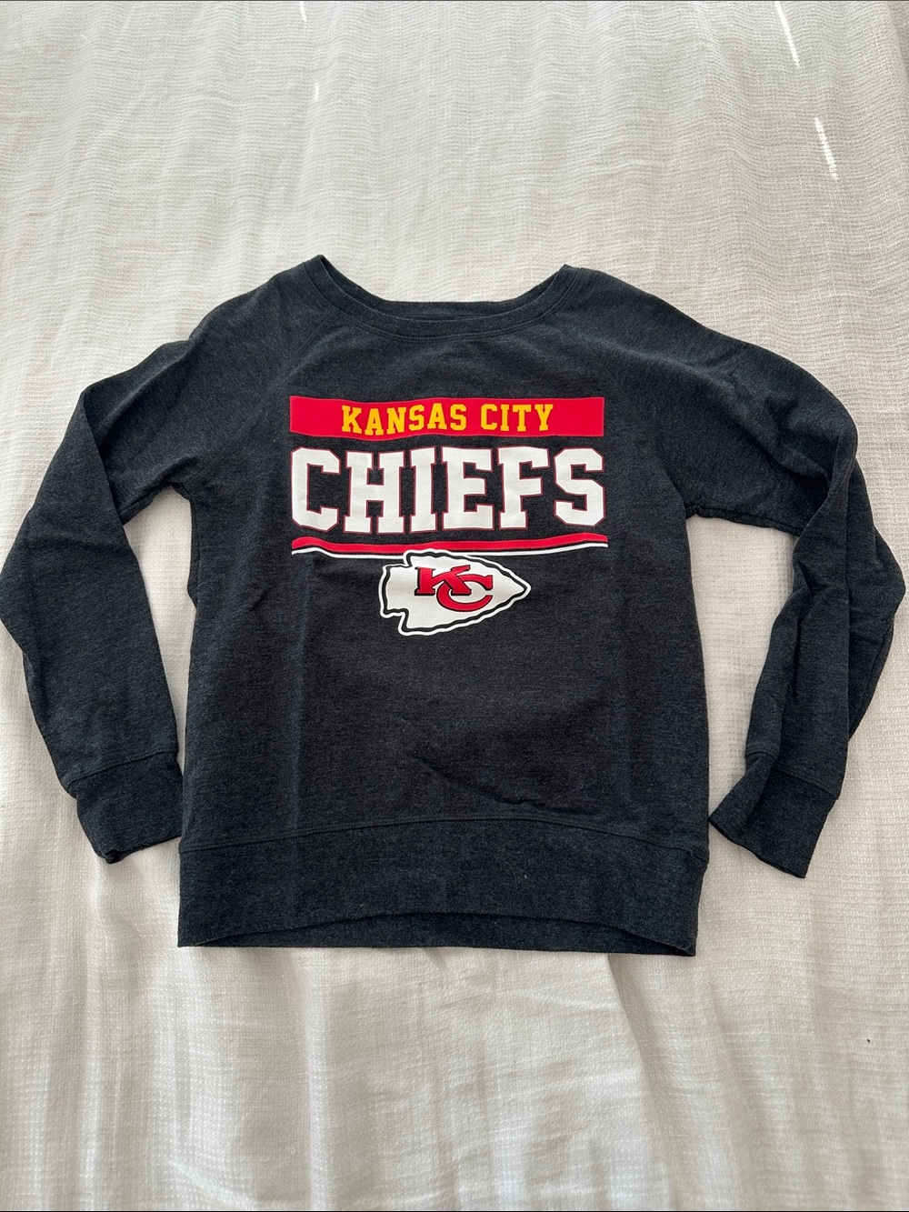 NFL Kansas City Chiefs Dark Grey Sweatshirt